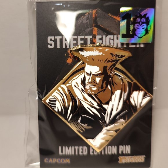 COPY - Street Fighter Guile Limited Edition Collectible Pin - Picture 1 of 3